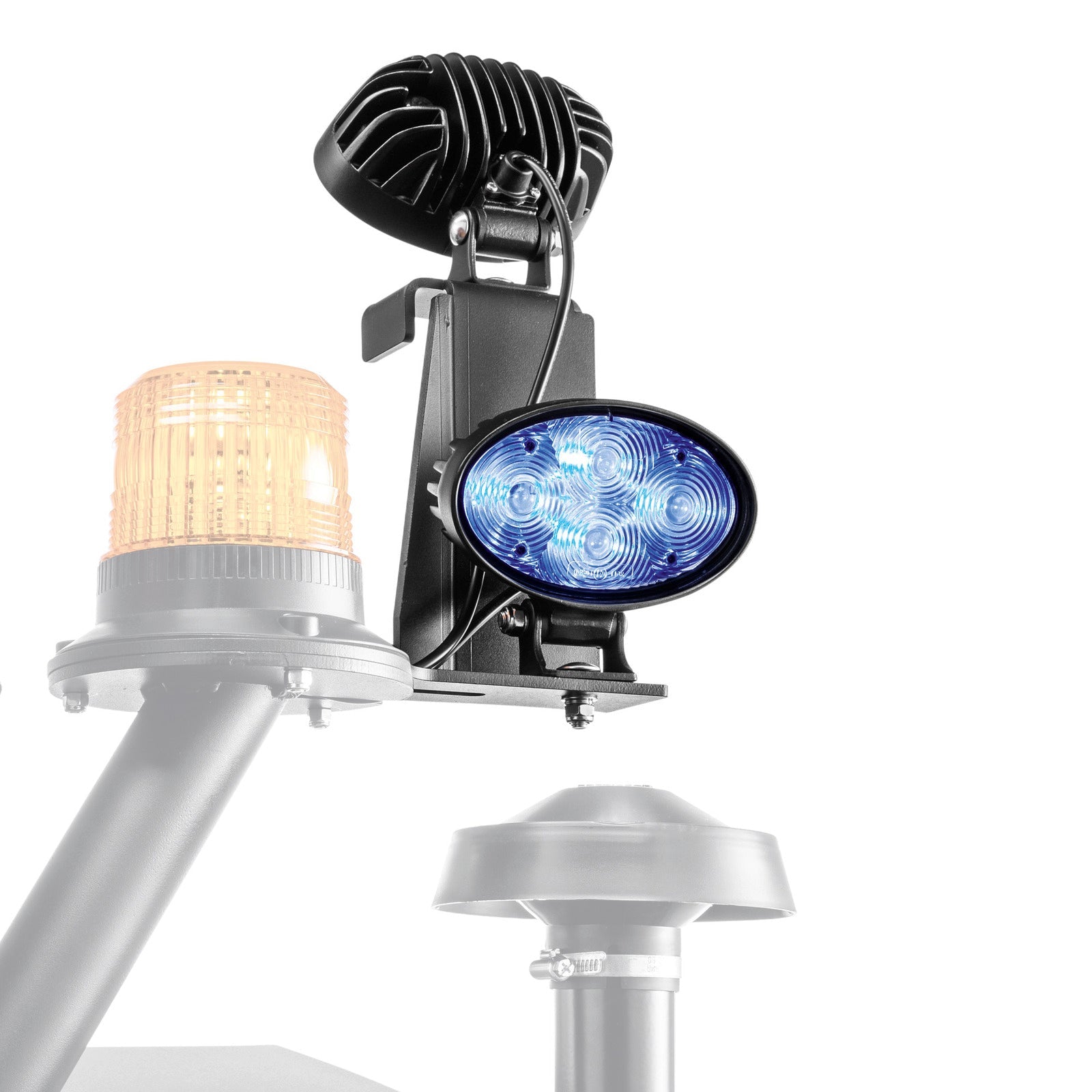 ABS Spotlicht blau B 300 RI Vorne und Hinten - Karcher Flexstore