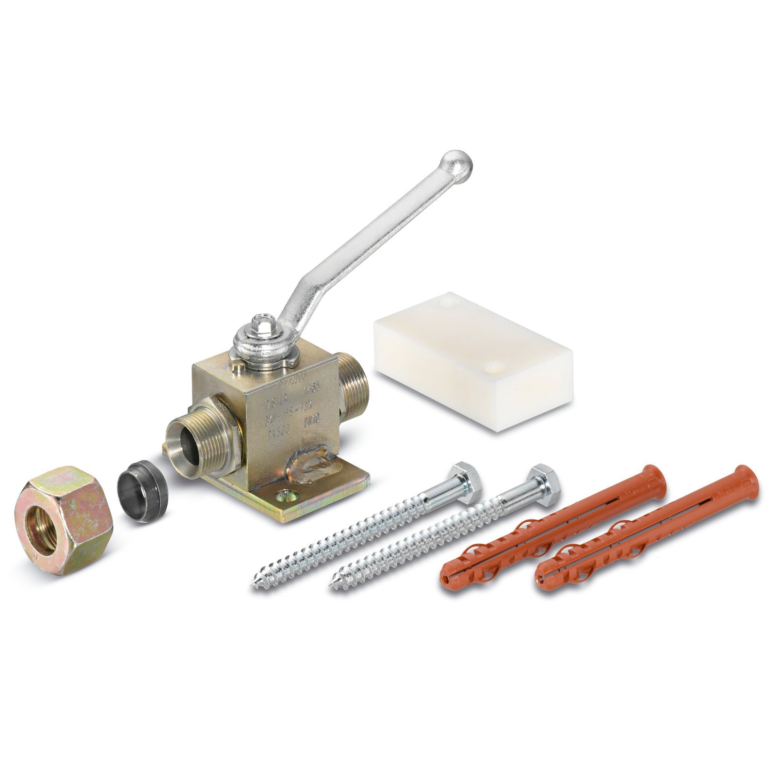 Absperrhahn, Stahl verzinkt - Karcher Flexstore