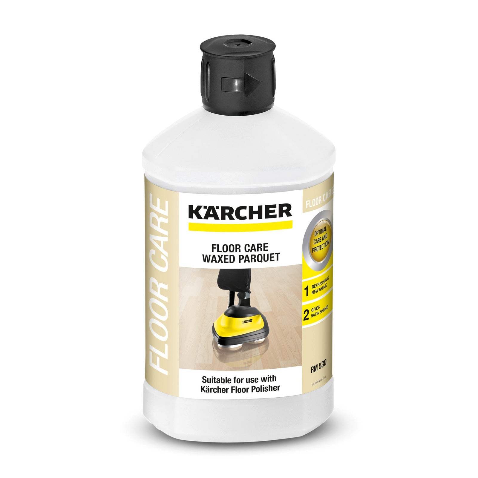 Bodenpflege Parkett gewachst/ mit Öl - Wachs - Finish RM 530 - Karcher Flexstore