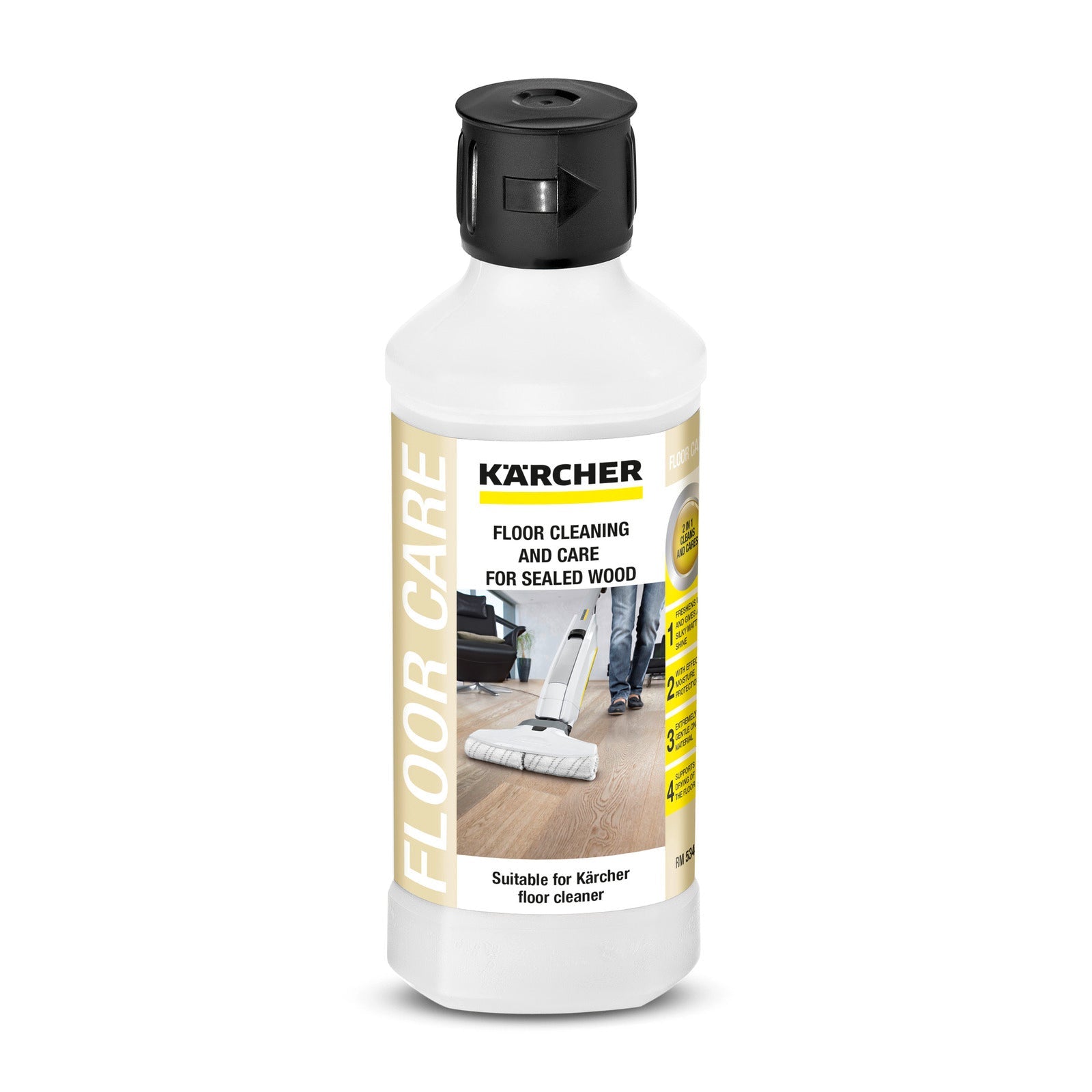 Bodenreinigung und - pflege Holz versiegelt RM 534 - Karcher Flexstore