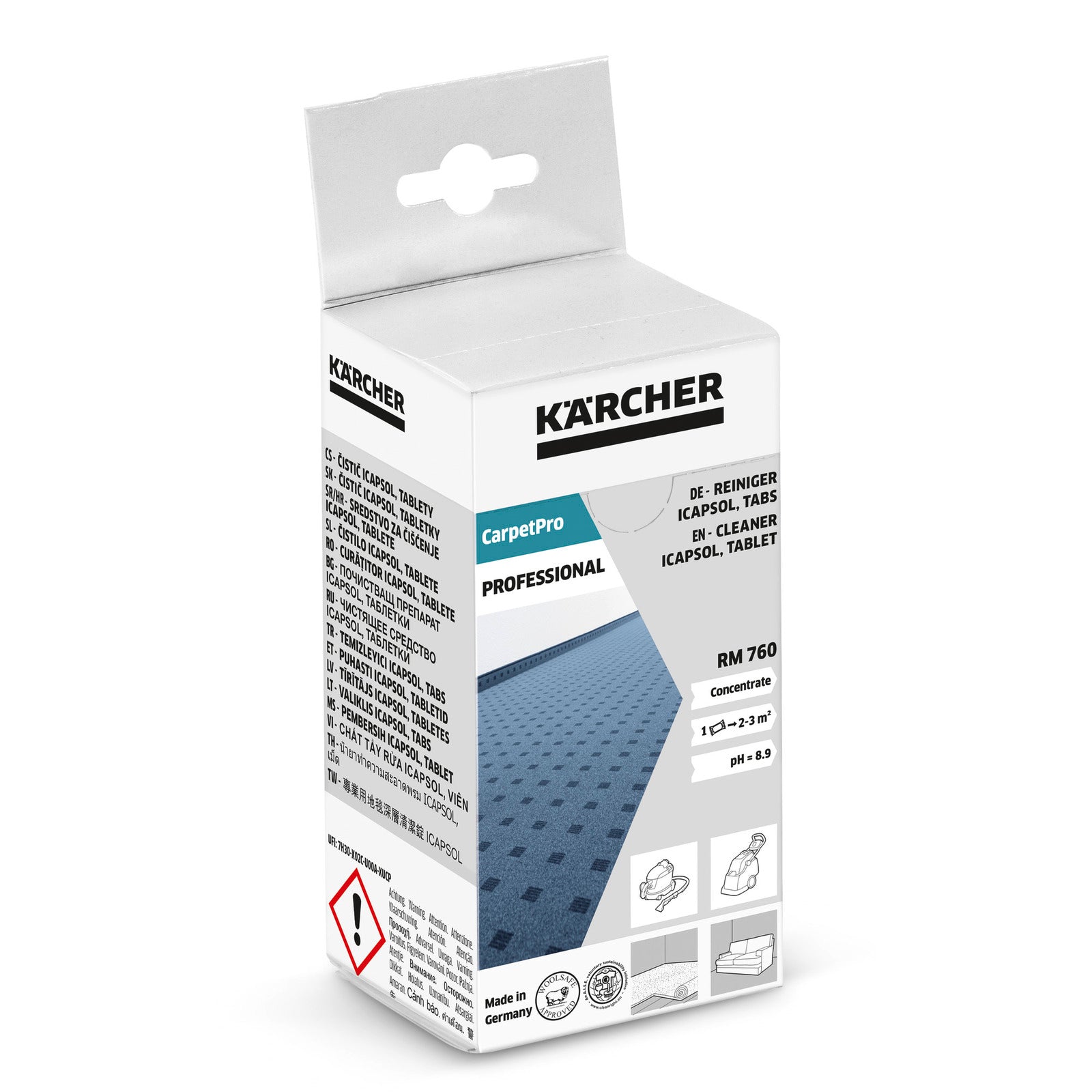 CarpetPro Reiniger iCapsol, Tabs RM 760 - Karcher Flexstore