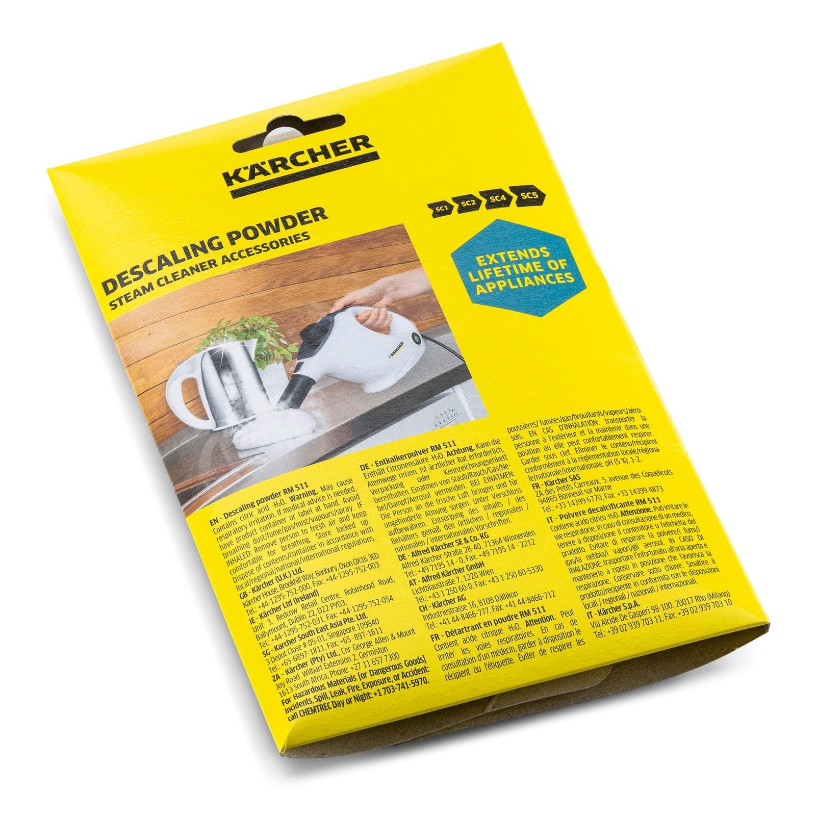 Entkalkerpulver RM 511 (6x17g) - Karcher Flexstore