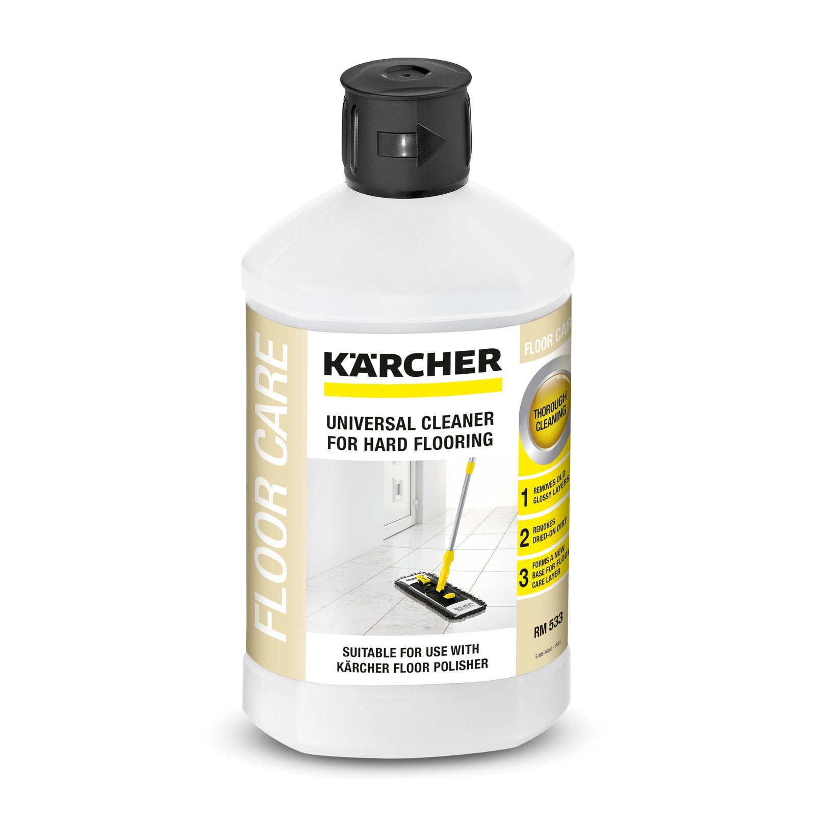 Grundreiniger für Hartflächen RM 533 - 1Liter - Karcher Flexstore