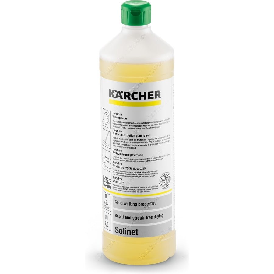 Kärcher Solinet** 1L Wischpflege - Flexclean GmbH - Abteilung Karcher Flexstore