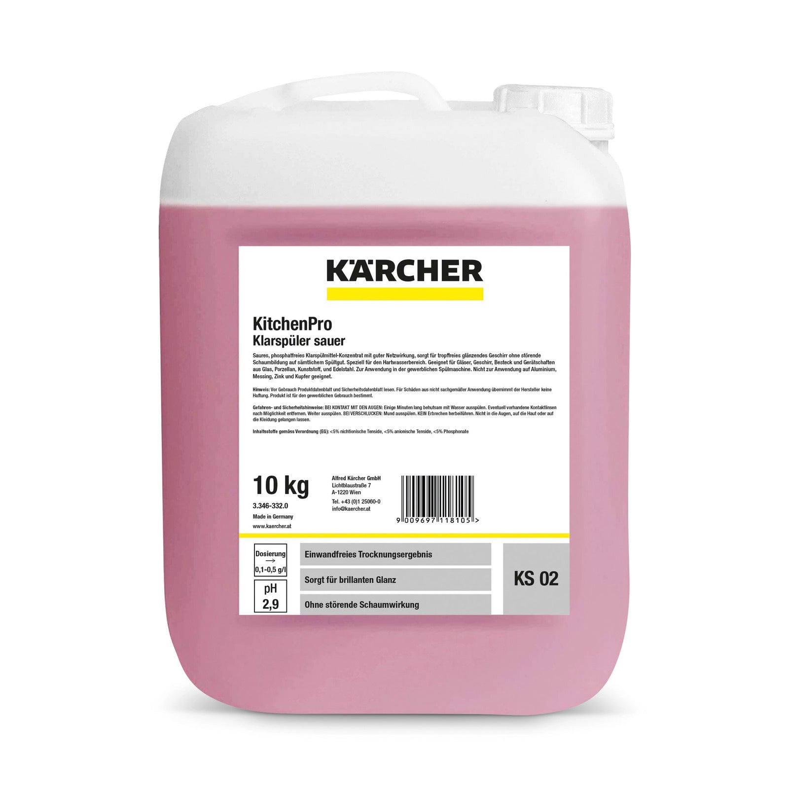 KitchenPro Klarspüler sauer KS 02 - Karcher Flexstore