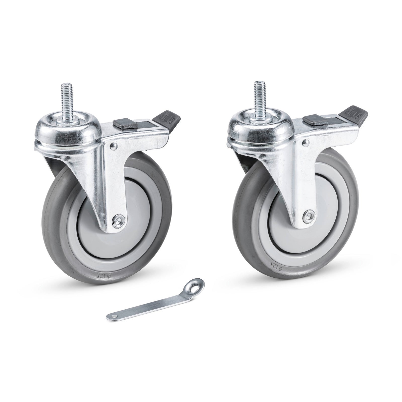 Lenkrollen mit Bremse Std. D125 - Karcher Flexstore