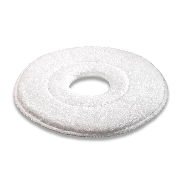 Mikrofaserpad weiß, 306 mm, 5 Stück - Flexclean GmbH - Abteilung Karcher Flexstore