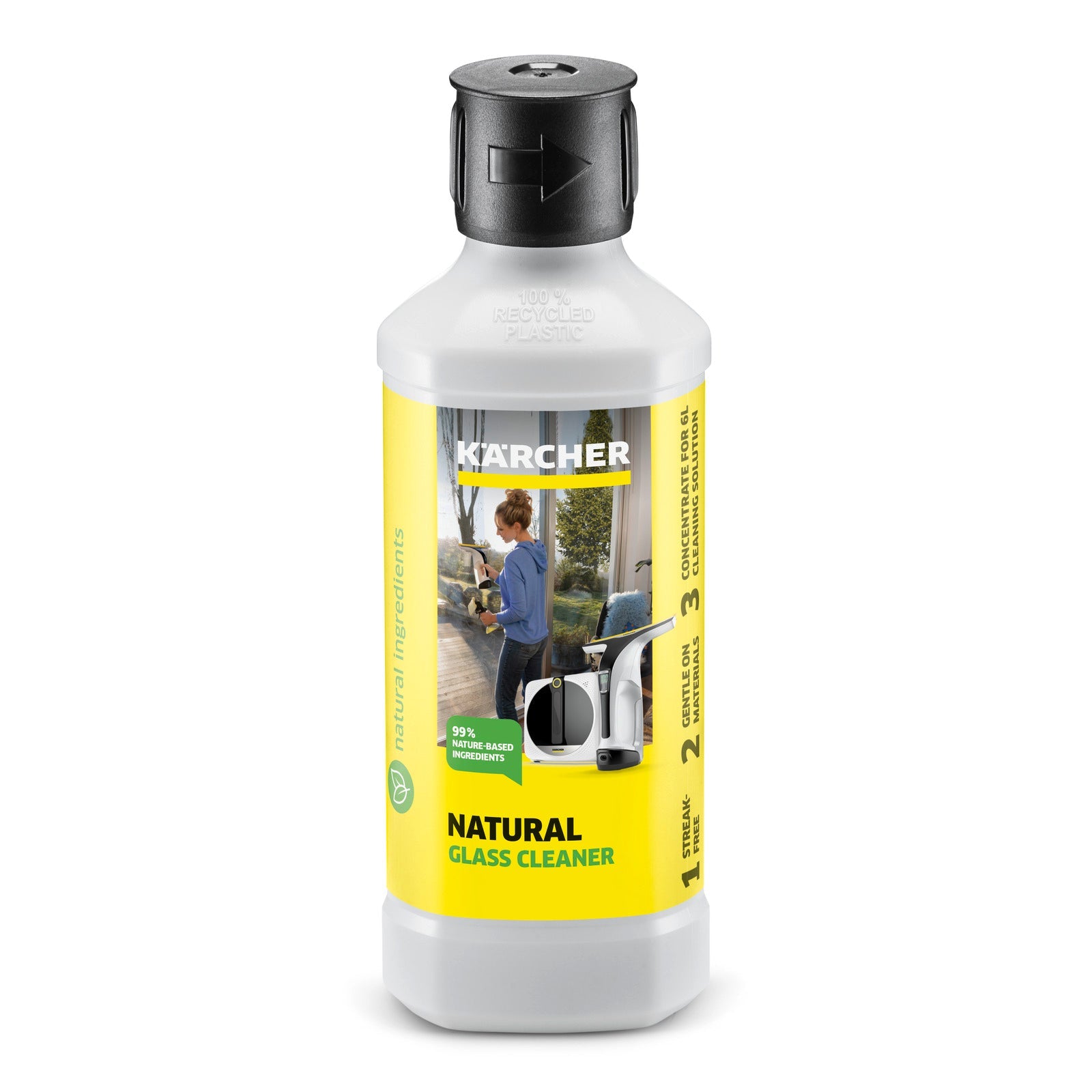 Natürlicher Glasreiniger RM 500N, 500ml - Flexclean GmbH - Abteilung Karcher Flexstore