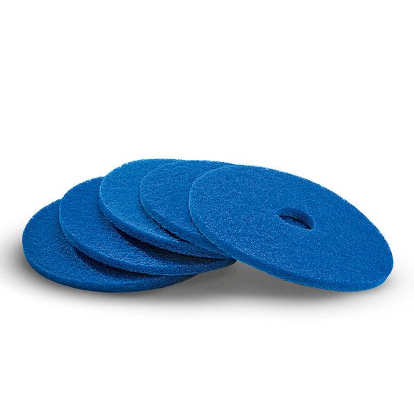 Pad weich, blau, 432 mm, 5 Stück - Flexclean GmbH - Abteilung Karcher Flexstore