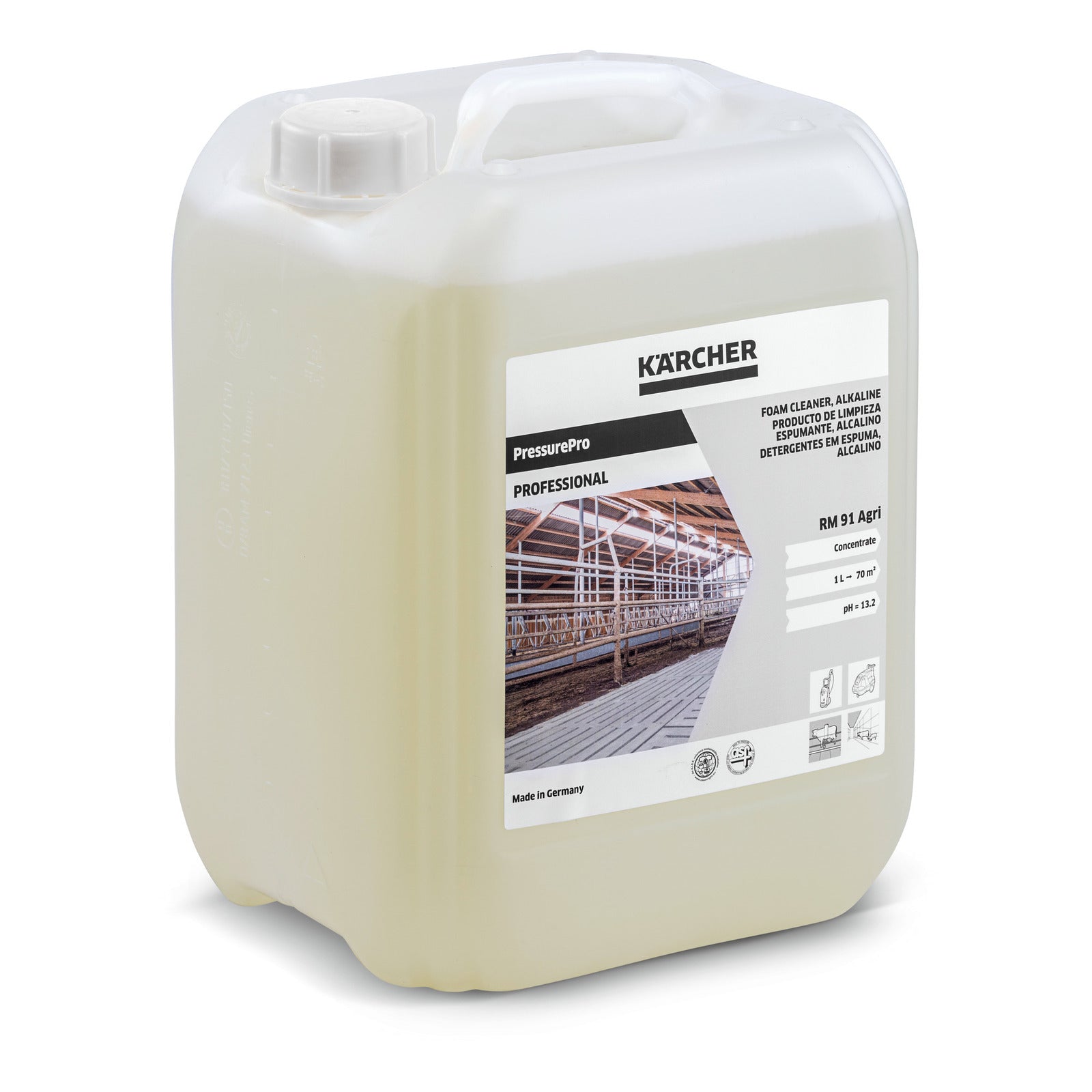 PressurePro Schaumreiniger, alkalisch RM 91 Agri - Karcher Flexstore