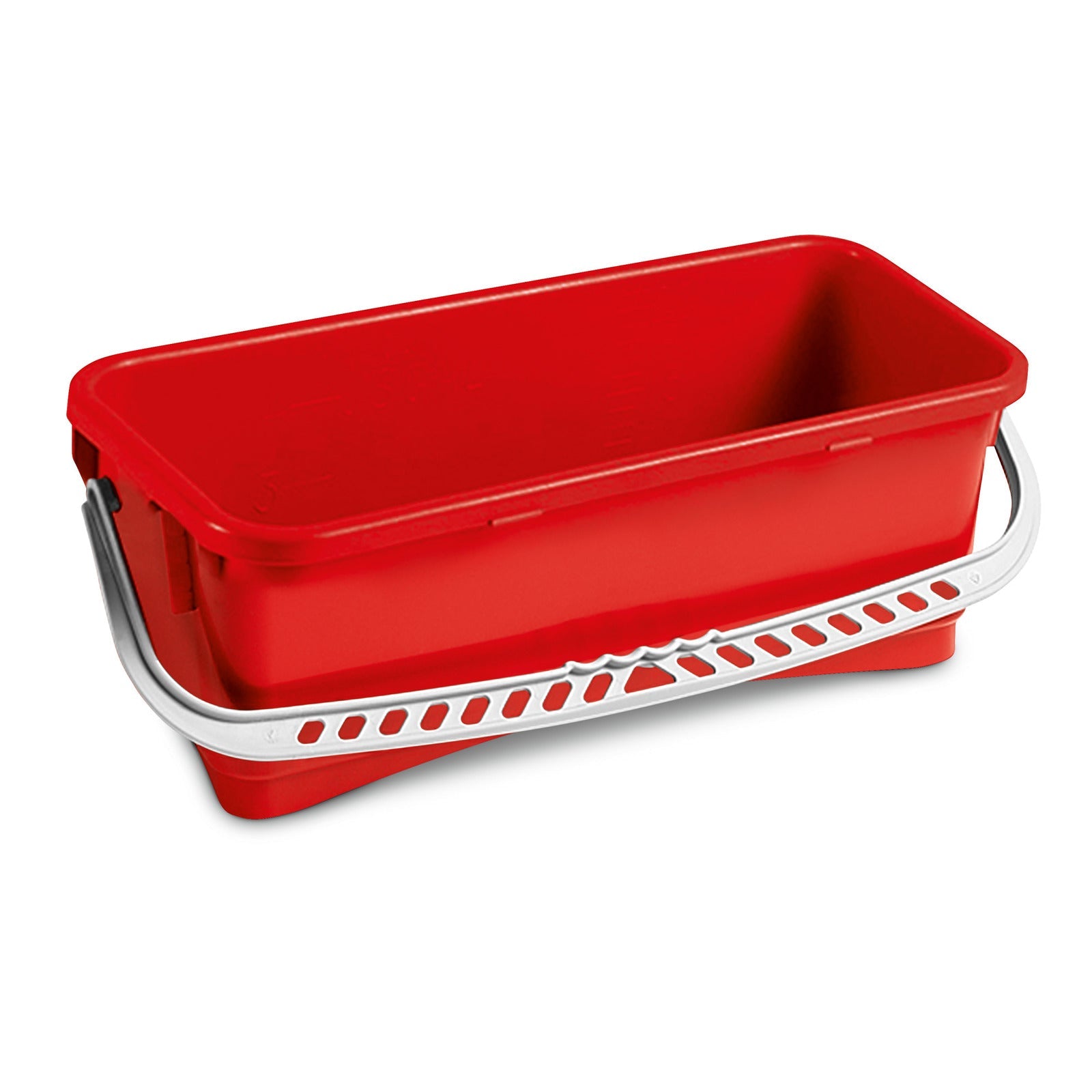 Rechteckiger Reinigungseimer 10L – Rot - Karcher Flexstore