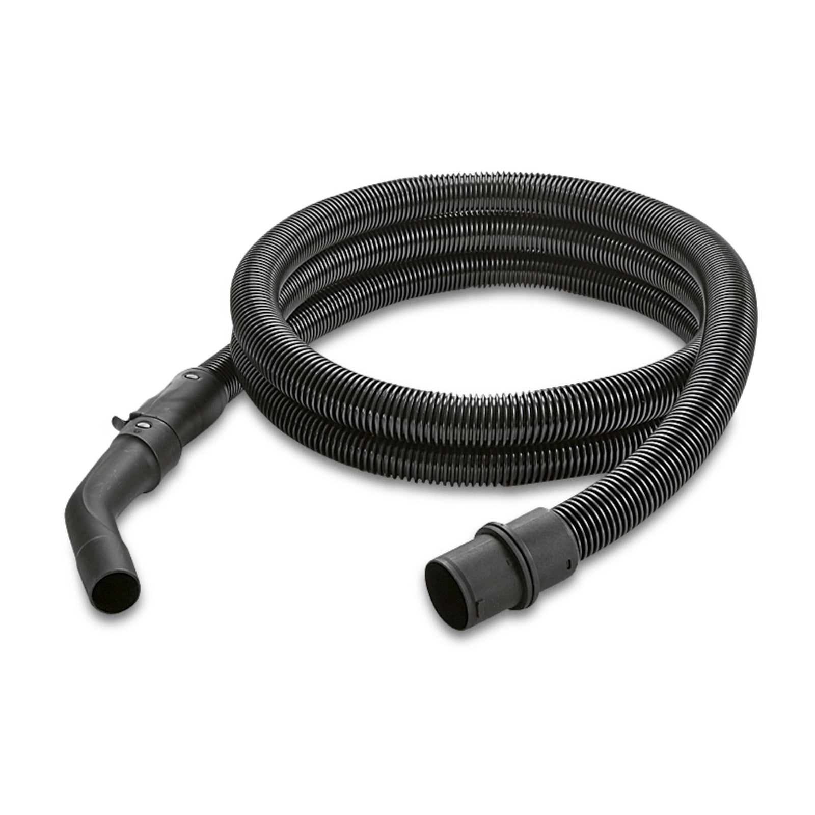 Saugschlauch mit Krümmer und mit PFC - Modul, NT, DN 40, Länge 4 m, elektrisch leitend, Clip 1.0, Bajonett 1.0 - Karcher Flexstore