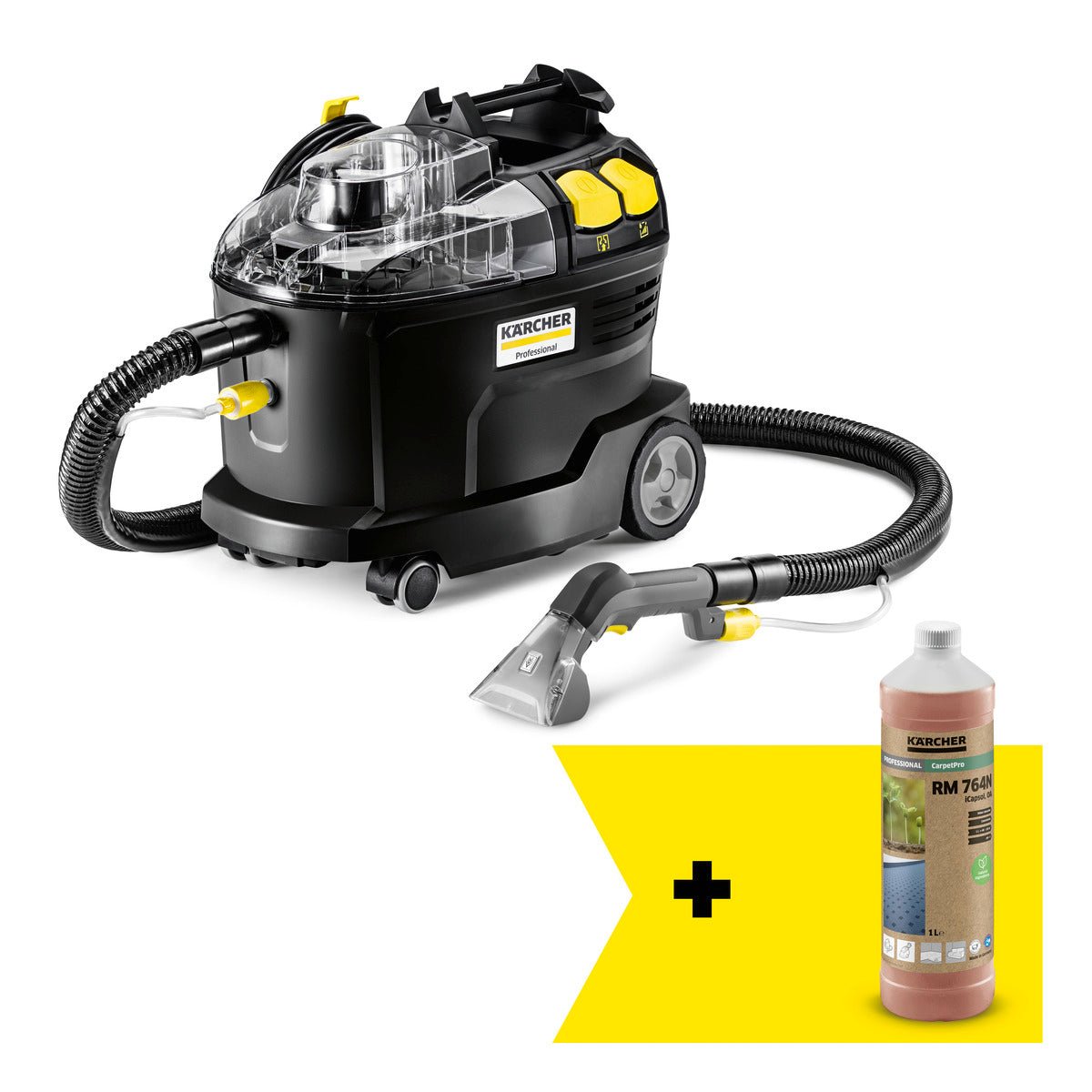 Sprühextraktionsgerät Puzzi 8/1 Go!Further - Flexclean GmbH - Abteilung Karcher Flexstore