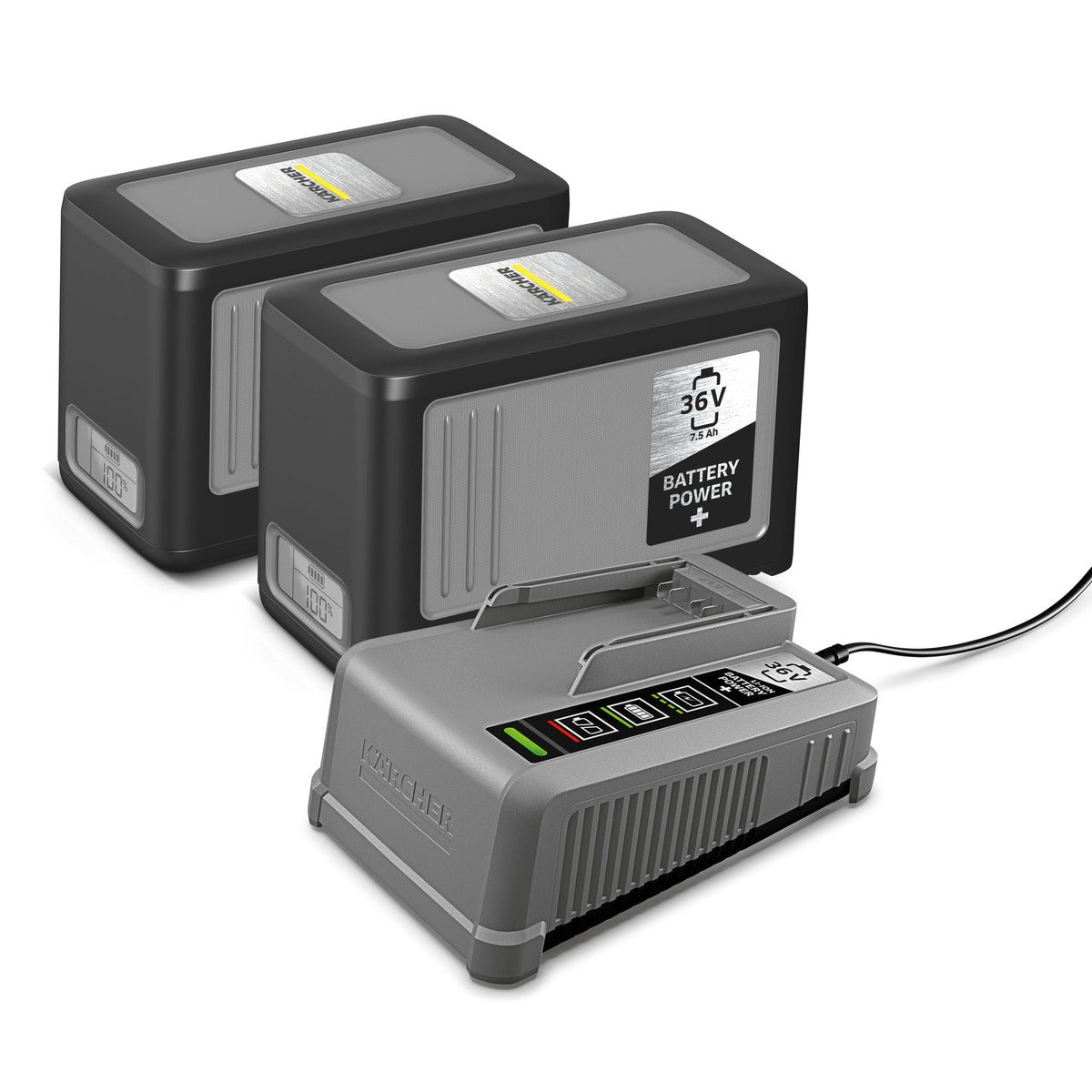 Starter Kit Battery Power+ 36/75 - Karcher Flexstore