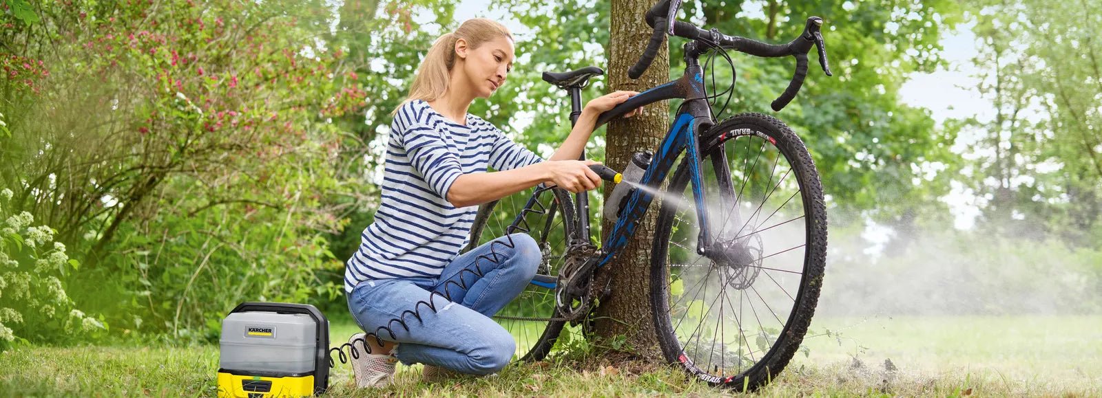 Fahrradreinigung - Flexclean GmbH - Abteilung Karcher Flexstore