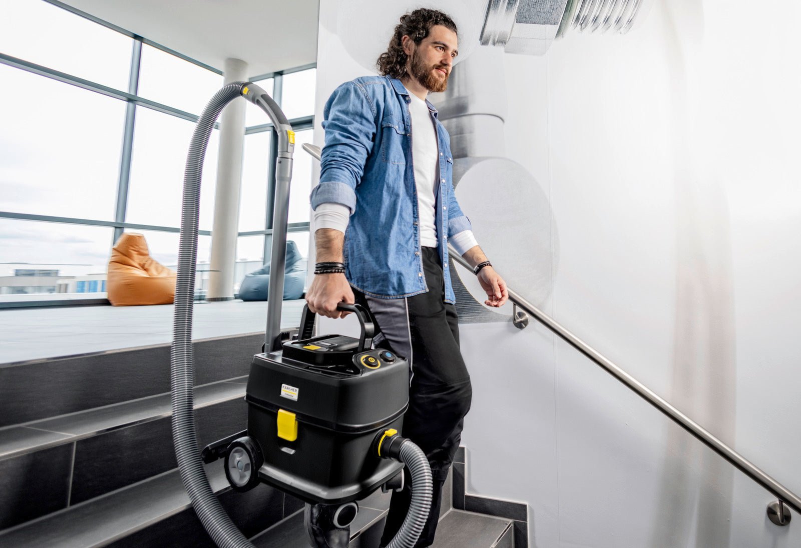 Akkusauger T 10/1 Bp Adv HEPA Go!Further - Flexclean GmbH - Abteilung Karcher Flexstore