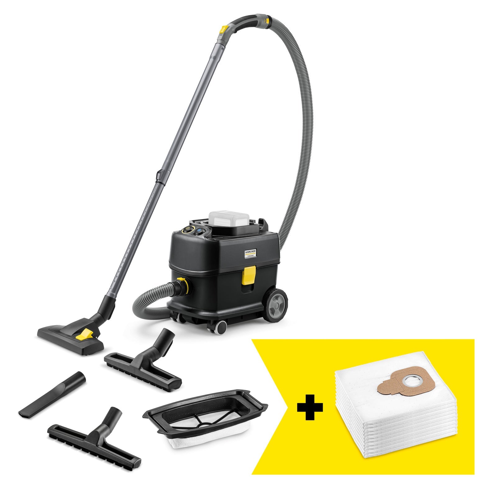Akkusauger T 10/1 Bp Adv HEPA Go!Further - Flexclean GmbH - Abteilung Karcher Flexstore