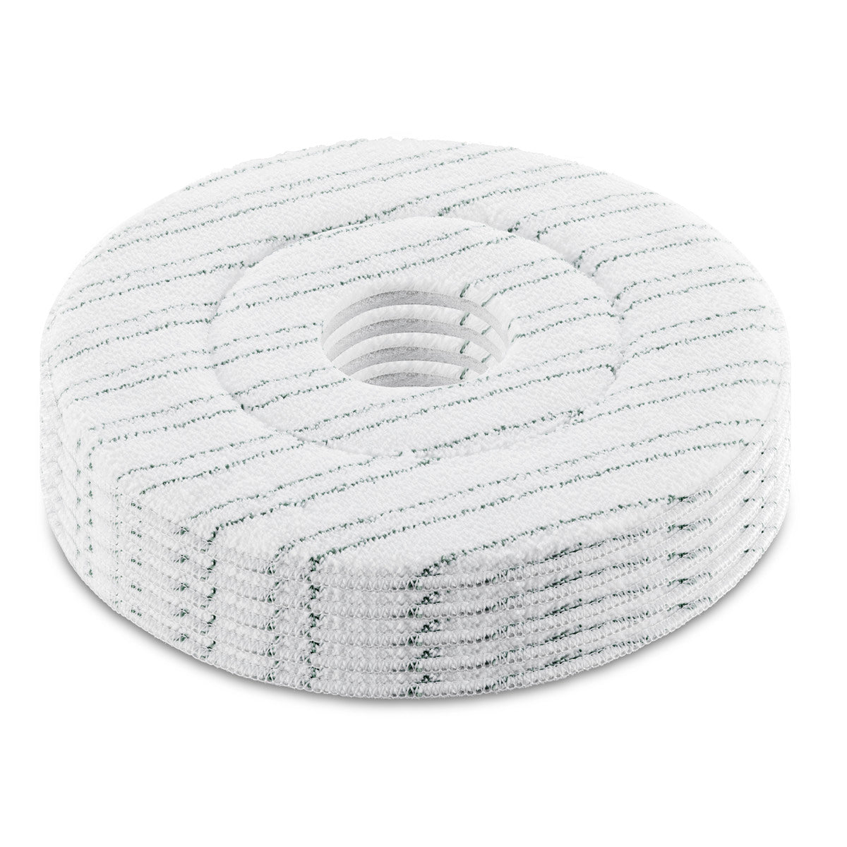 Mikrofaserpad, Weiß, 356 mm, 5 Stück