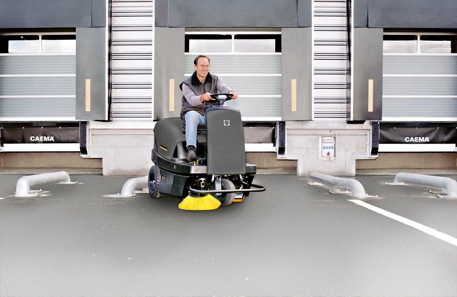 Kehrsaugmaschine KM 100/100 R G - Flexclean GmbH - Abteilung Karcher Flexstore