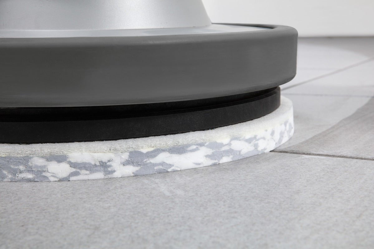 Melaminpad, Grau / Weiß, 432 mm, 2 Stück - Flexclean GmbH - Abteilung Karcher Flexstore