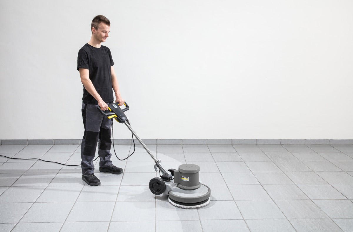 Melaminpad, Grau / Weiß, 432 mm, 2 Stück - Flexclean GmbH - Abteilung Karcher Flexstore