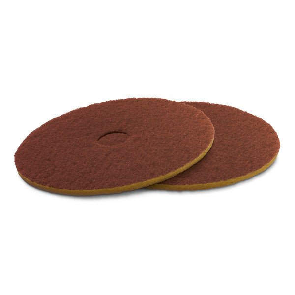 Pad hart, braun, 432 mm, 5 Stück - Flexclean GmbH - Abteilung Karcher Flexstore