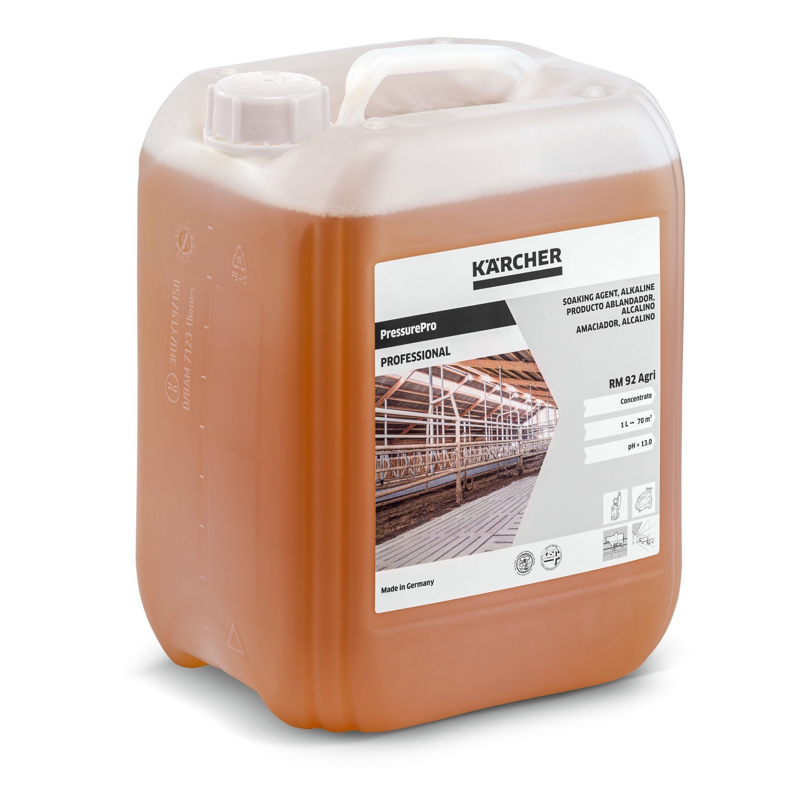 PressurePro Einweichmittel, alkalisch RM 92 Agri - Karcher Flexstore