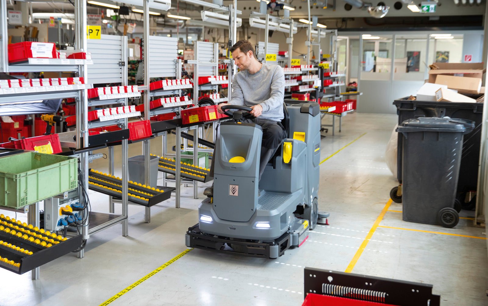 Scheuersaugmaschine B 110 R Bp Pack 180 Ah Li+Dose+R75 - Flexclean GmbH - Abteilung Karcher Flexstore