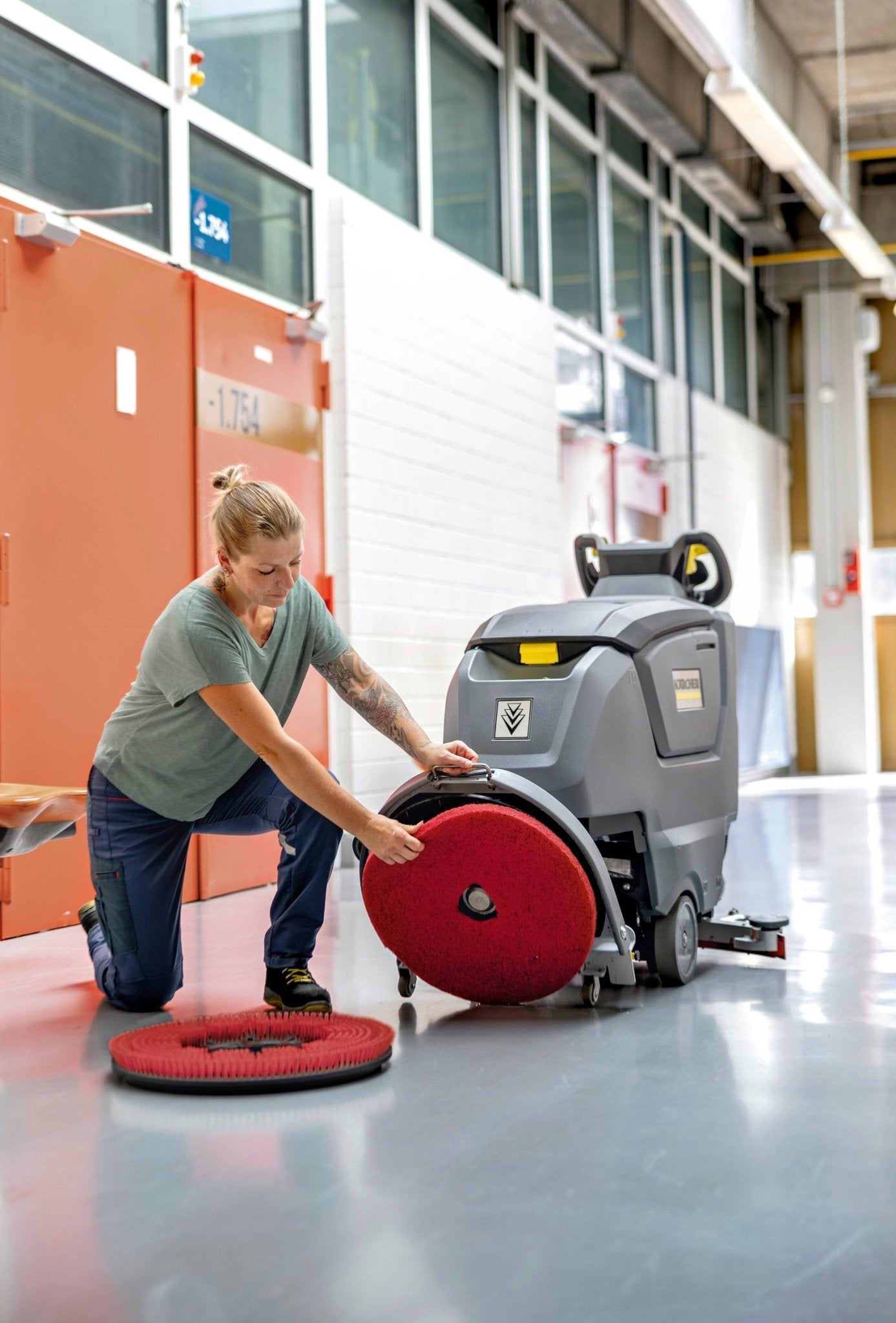 Scheuersaugmaschine B 50 W Bp Pack 90Ah Li+O51+Dose+Rinse+AF - Flexclean GmbH - Abteilung Karcher Flexstore