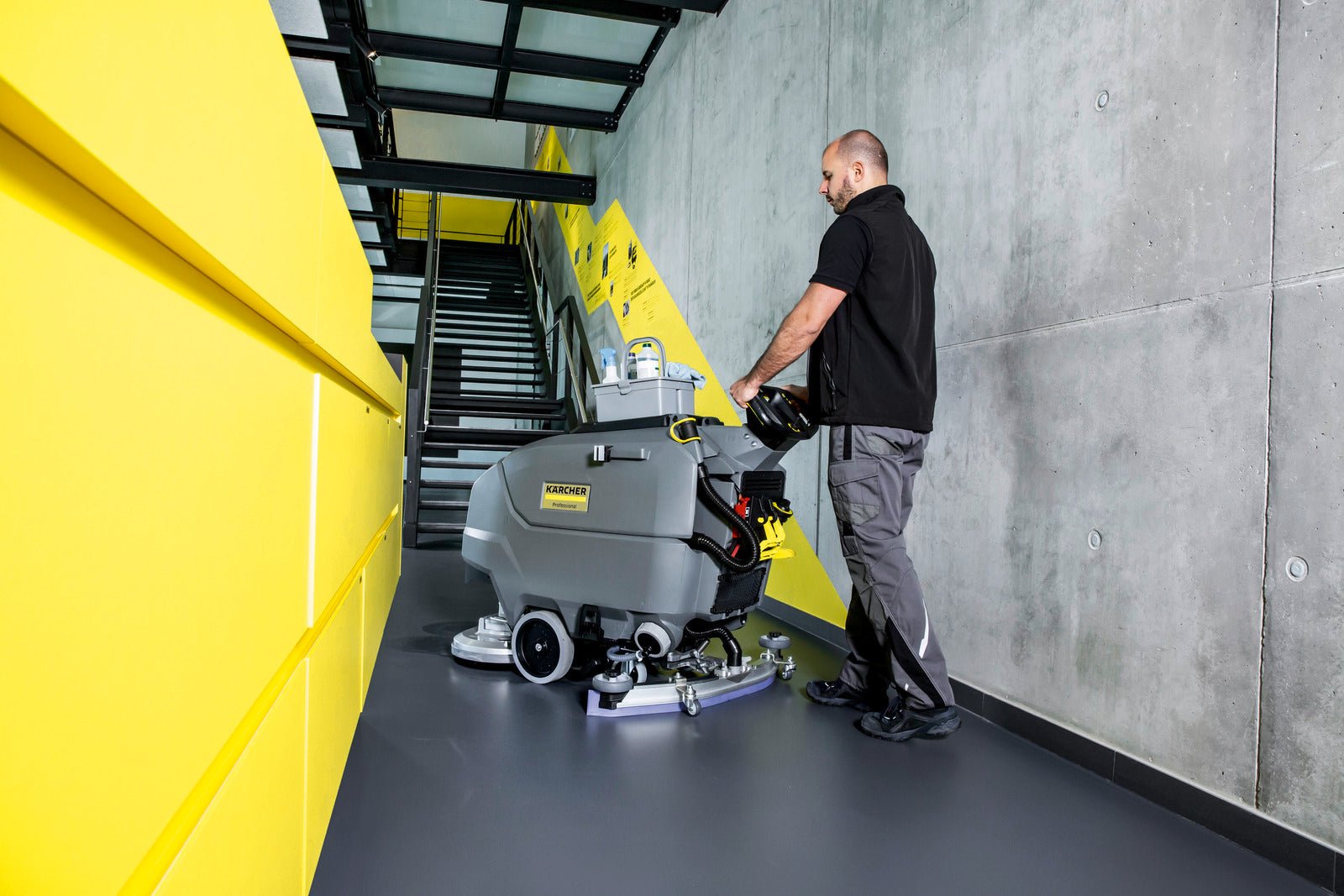 Scheuersaugmaschine BD 70/75 W Classic Bp Pack 105Ah - Flexclean GmbH - Abteilung Karcher Flexstore