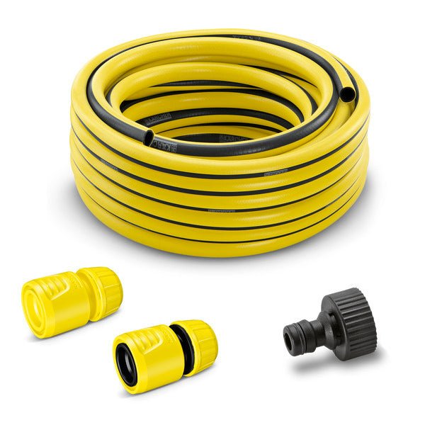 Schlauchset 10 m für Hochdruckreiniger, mit Hahnanschluss und Kupplungen - Flexclean GmbH - Abteilung Karcher Flexstore