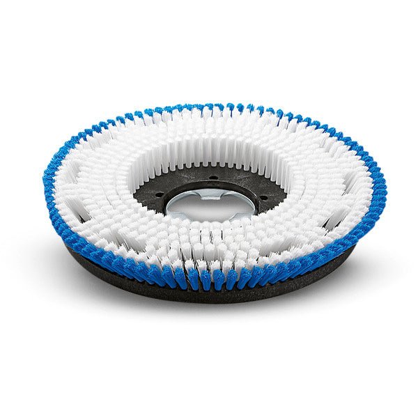 Shampoonierbürste mittelweich, blau/weiß, 430 mm - Flexclean GmbH - Abteilung Karcher Flexstore