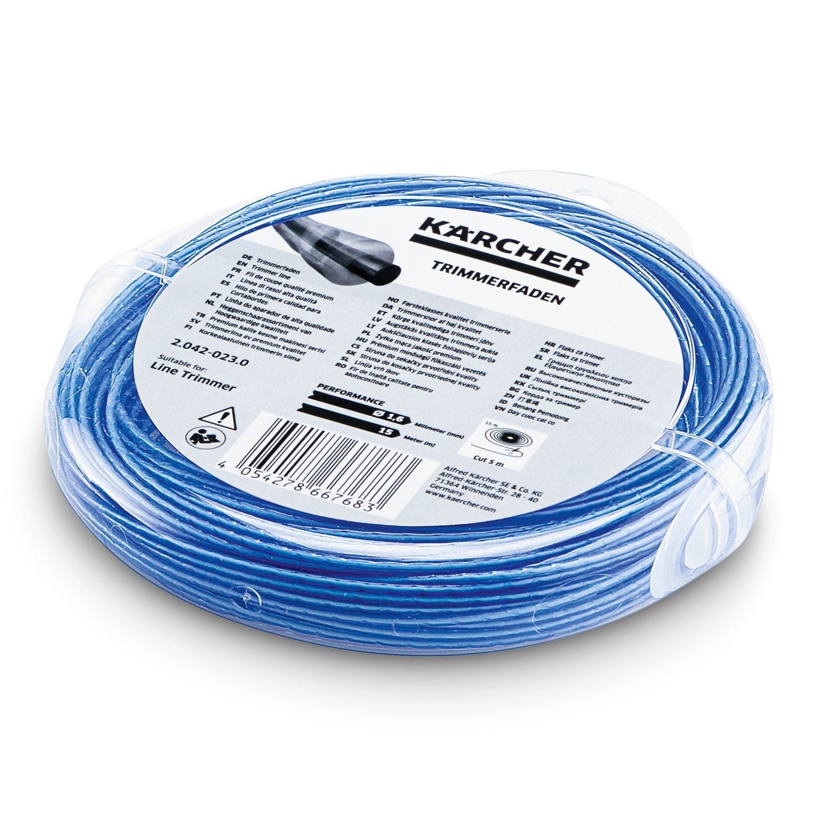 Trimmerfaden 1,6 mm, 15 m - Karcher Flexstore